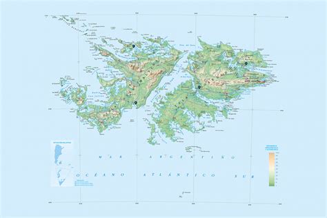 El IGN presentó una edición especial de cartografía sobre las Islas Malvinas | Argentina.gob.ar