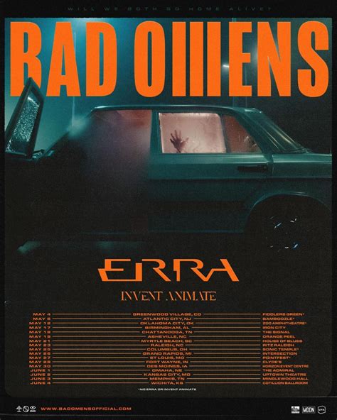 Bad Omens Announce New US Shows + Festival Dates Starting May 2023 ...