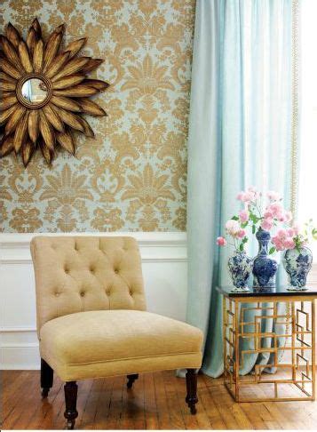 19 Damask wallpapered rooms ideas | damask wallpaper, home decor, home