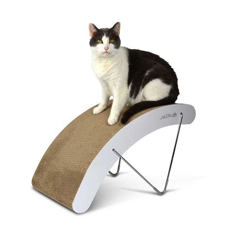 Hi-Lo Multi-Position Modern Cardboard Cat Scratcher from Hepper | Cardboard cat scratcher, Cat ...