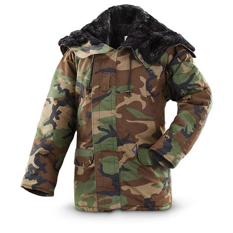 New U.S. Military Surplus N3B Hooded Parka - 594052, Insulated Military Jackets at Sportsman's Guide