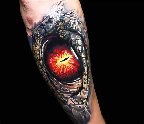 Dragon Eye tattoo by Tattoo Zhuzha | Photo 22279