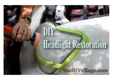 Headlight Restoration (3M Lens Renewal Kit) - the DIY village