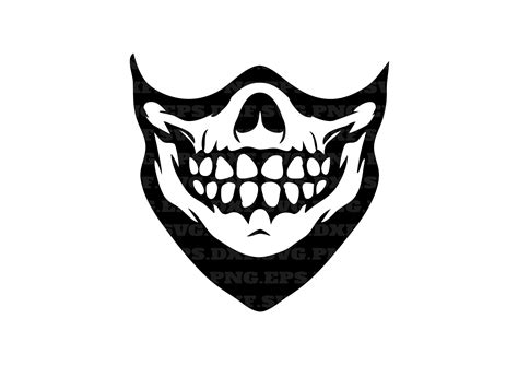 Teschio in formato SVG maschera teschio maschera scheletro - Etsy ...