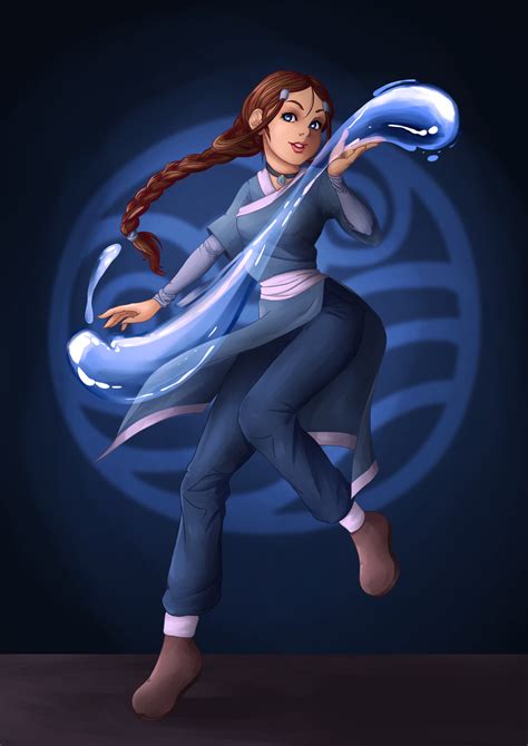 ArtStation - Waterbending Katara