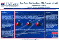 University of Detroit Mercy Research Poster Templates | PosterNerd