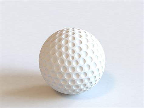 Golf Ball 3D Model Download - 3ds Max,Object Files - CadNav