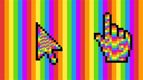 Rainbow cursors - bpomystic