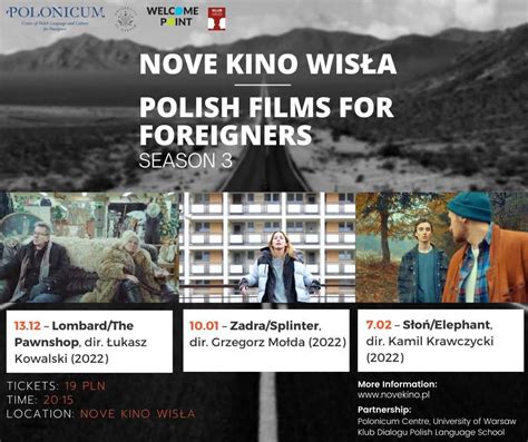 Let’s meet at the cinema – Polish Films for Foreigners – Welcome Point