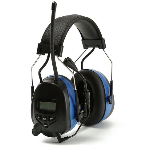 PROTEAR Bluetooth Hearing Protection Headphones with AM/FM Digital ...