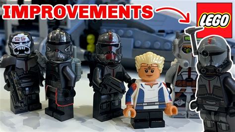How to IMPROVE your LEGO Bad Batch Minifigures! - YouTube