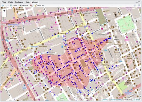 Interactive Maps for John Snow's Cholera Data | R-bloggers