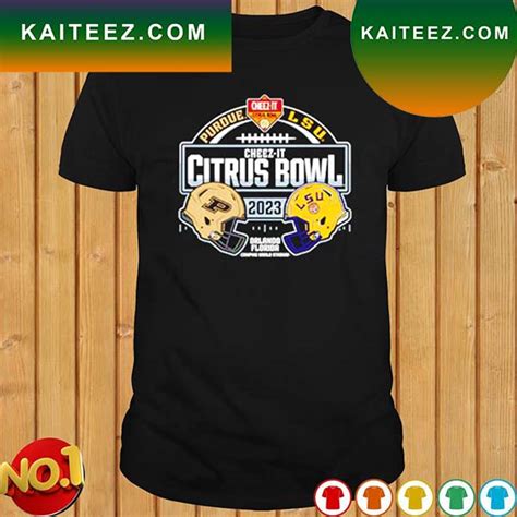 Purdue vs LSU Cheez-it Citrus Bowl 2023 T-shirt - Kaiteez