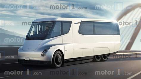 Tesla Semi RV Render Imagines Amazing Electric Motorhome