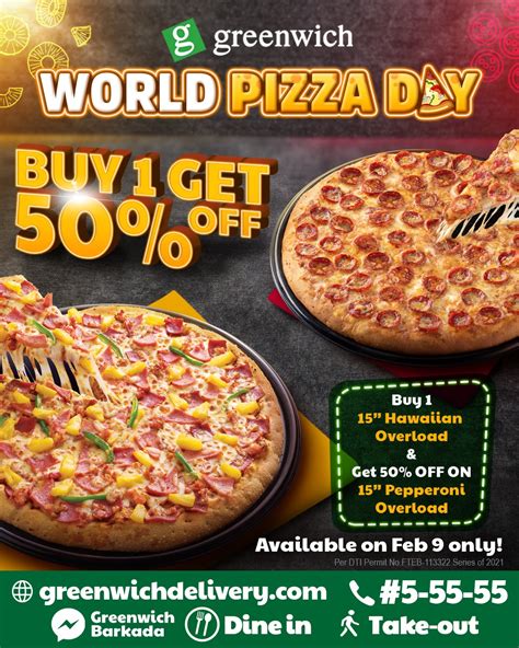 Greenwich – World Pizza Day Promo | Manila On Sale