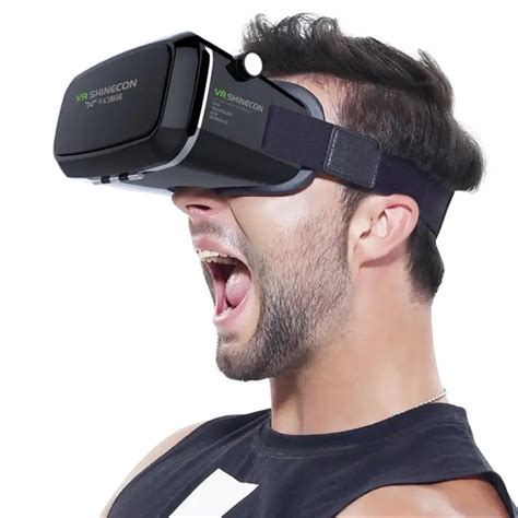 2018 Original Shinecon VR Pro Virtual Reality 3D Glasses Headset VR ...