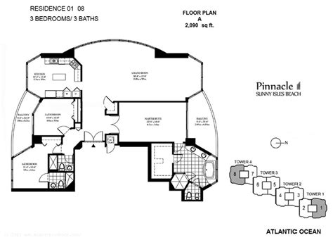 Pinnacle Sunny Isles Floor Plan - floorplans.click