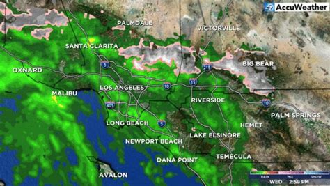 Radar Weather Map Los Angeles - Crissy Christine