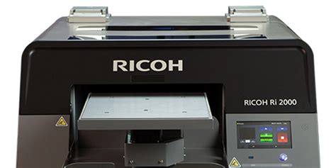 Ri 2000 Impressão direta em tecido | Ricoh América Latina.