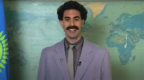 Very Nice: Sacha Baron Cohen Seen Filming in Borat Costume