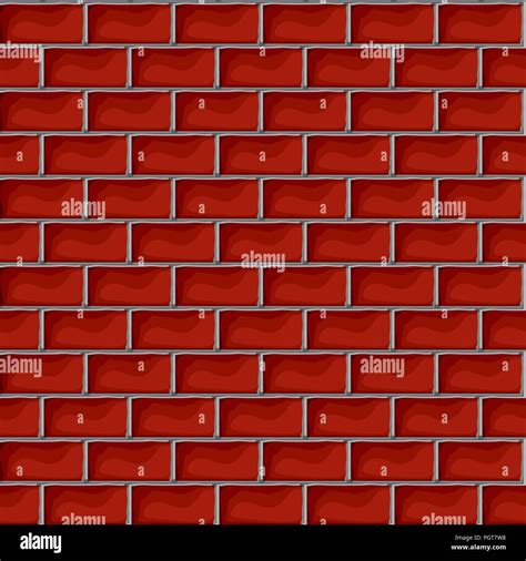 Red brick wall seamless pattern design Stock Vector Image & Art - Alamy