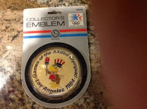 OLYMPICS 1984 LOS ANGELES - Collector's Emblem - in the Package - Large