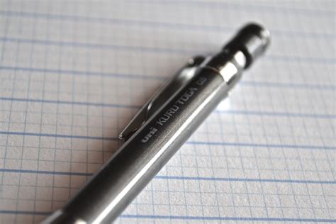 Uni Kuru Toga Roulette Mechanical Pencil - 0.5mm - Gun Metal — The Clicky Post