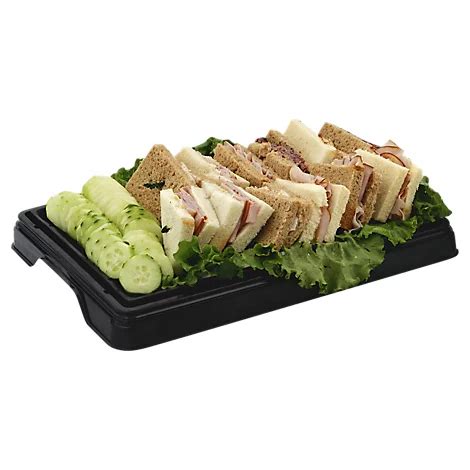 Deli Catering Tray Classic Tea Sandwiches 8 To 12 Servings - Each - Safeway