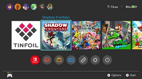 Shadow Frontiers Switch Icon [Sonic Frontiers] [Mods]