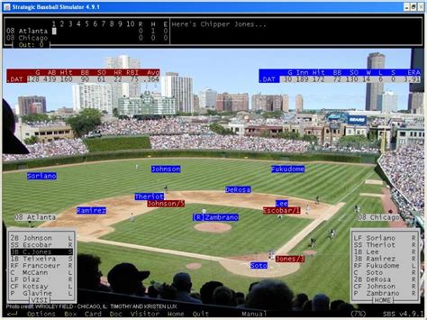 Strategic Baseball Simulator (Windows PC)