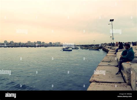 Gaza Sea Port Stock Photo - Alamy