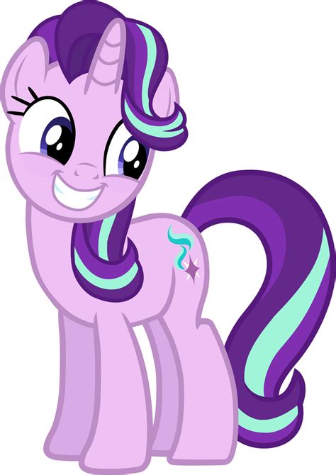 Starlight Glimmer (smiling vector) by davidsfire on DeviantArt