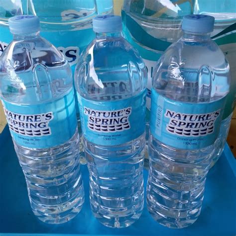 Nature's Spring Purified Drinking Water 1500ml x 12 | Shopee Philippines