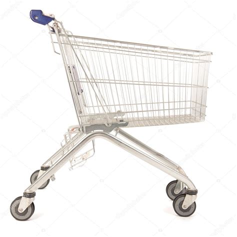 Metal shopping cart Stock Photo by ©ivonnewierink 38218969