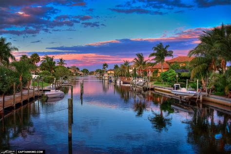 Florida Homes with Waterfront View in Palm Beach County | HDR Photography by Captain Kimo