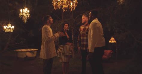 Pentatonix "Away in a Manger" Music Video | POPSUGAR Entertainment