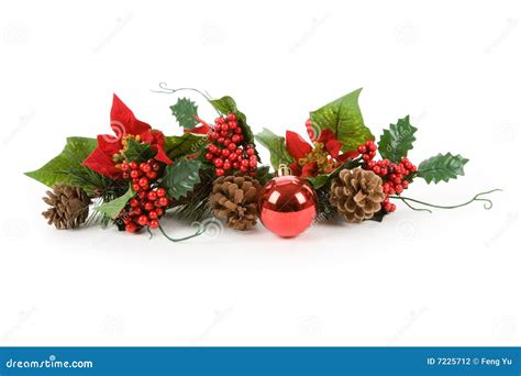 De Decoratie van Kerstmis stock foto. Image of blad, achtergrond - 7225712