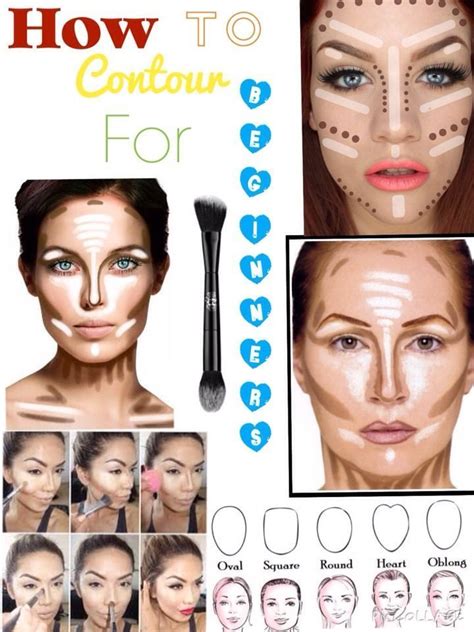 Contour | Contour makeup tutorial, Contouring for beginners, Beginner makeup kit