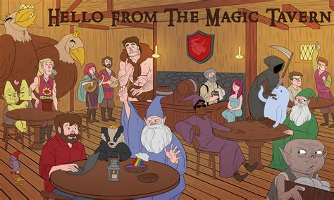 People Who Podcast: Improv Meets Tolkien Adventures in ‘Hello From the ...