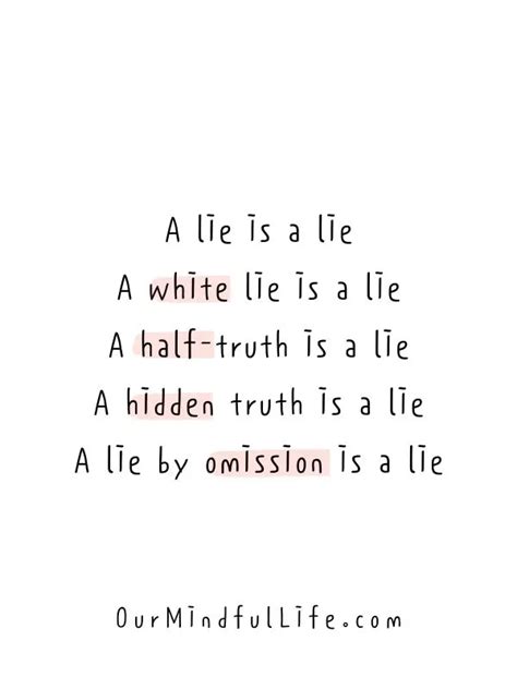 Lie Quotes For Her