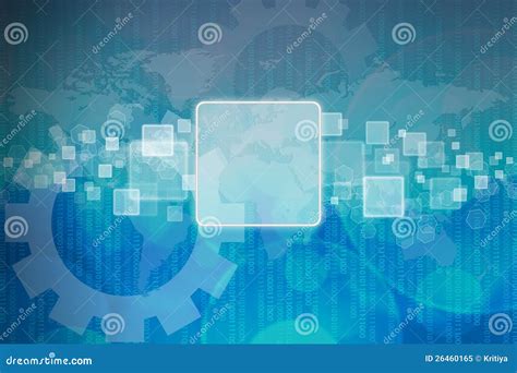 Background Touch Screen Interface Stock Illustration - Illustration of ...