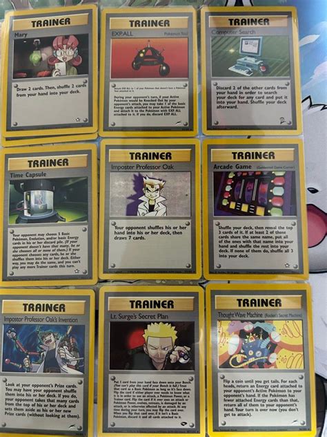 Pokemon vintage RARE trainer cards, Hobbies & Toys, Toys & Games on ...