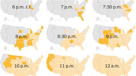 What Time Will the Polls Close? - The New York Times