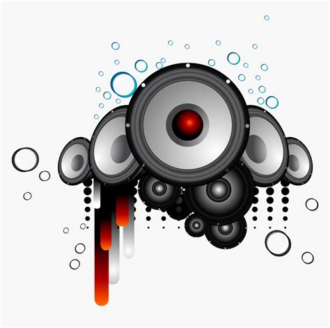 Music Vector Speaker - Dj Background Hd Png, Transparent Png - kindpng