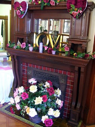 Fireplace Decorations | This fireplace was one of the first … | Flickr