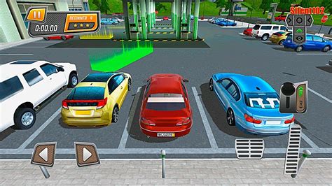 Gas Station Car Parking Sim - Multi Level Parking Lot Game - Android Gameplay - YouTube