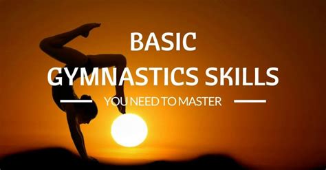 10 Basic Gymnastics Skills You Need To Know - Allgymnasts.com