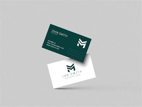 Premium PSD | Business card mockup