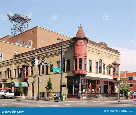 Downtown Boise Idaho Buildings And Road Royalty-Free Stock Photography ...