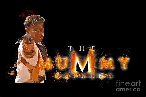 Mo3798 The Mummy Returns Movie Low Poly Art Horizontal Movie Poster ...